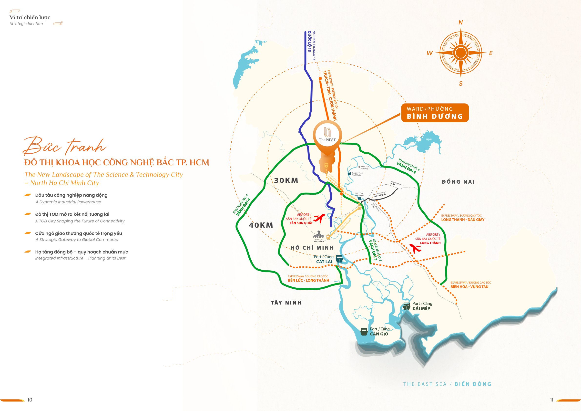 Vị trí The NEST MIDORI PARK Vị trí The NEST MIDORI PARK
