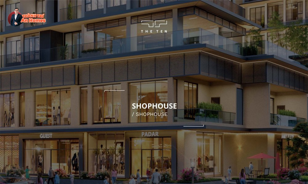 Shophouse (nh&agrave; phố thương mại