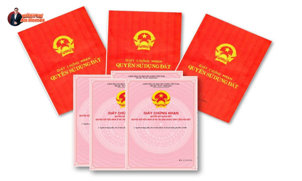Sổ hồng v&agrave; sổ đỏ