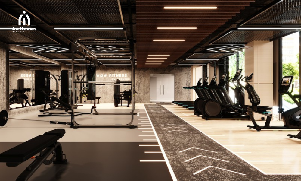 Phòng Gym & Yoga tiêu chuẩn 5 sao Phòng Gym & Yoga tiêu chuẩn 5 sao